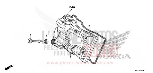 CYLINDER HEAD COVER CTX700AE de 2014